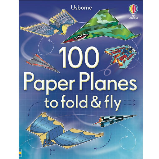 100 Paper Planes to Fold and Fly Book, Usborne
