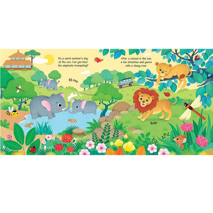 Zoo Sounds Children's Book, Usborne