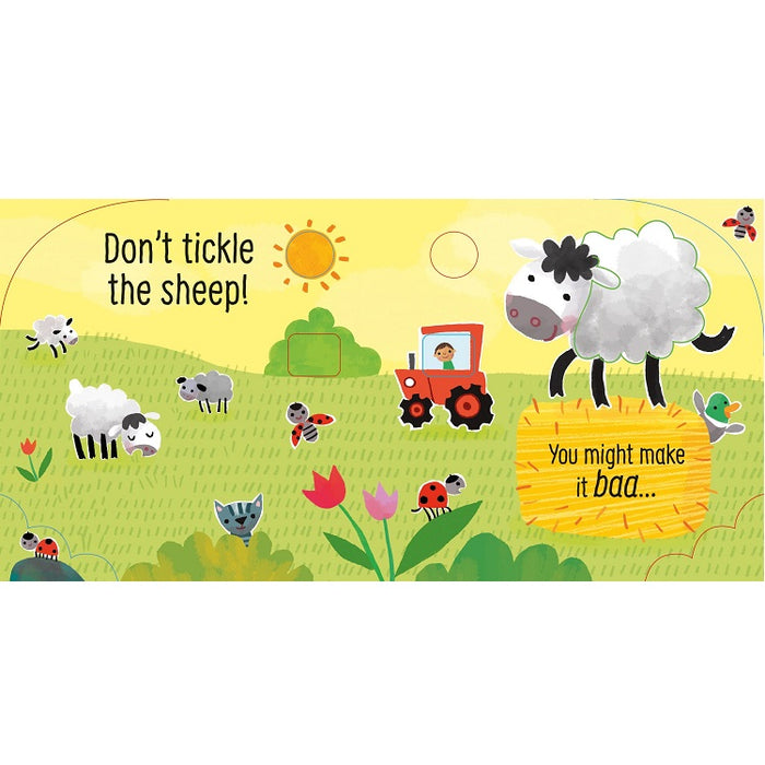Don't Tickle the Pig! Textures & Sounds Book, Usborne