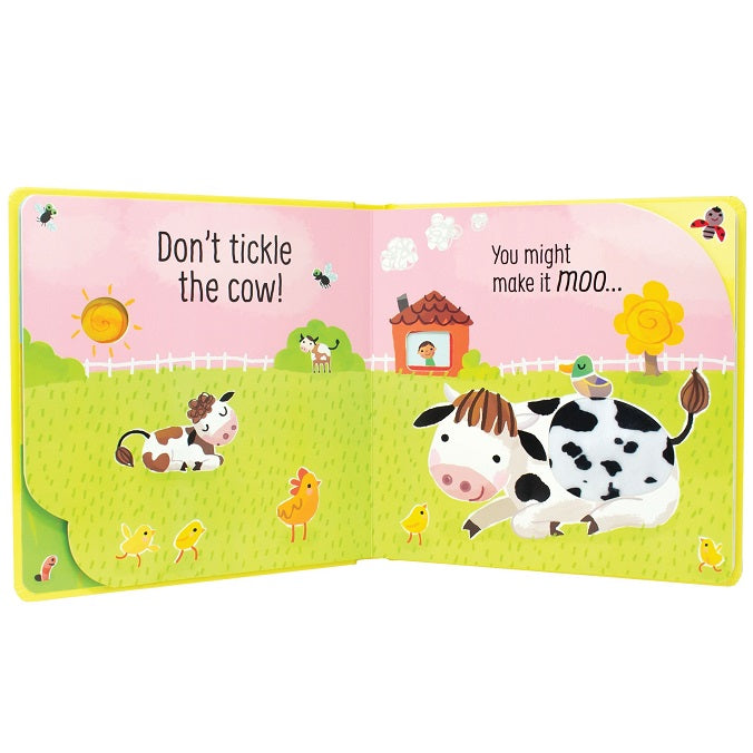 Don't Tickle the Pig! Textures & Sounds Book, Usborne