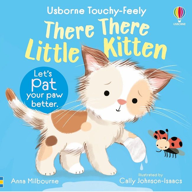 There There Little Kitten Textures Book for Children, Usborne