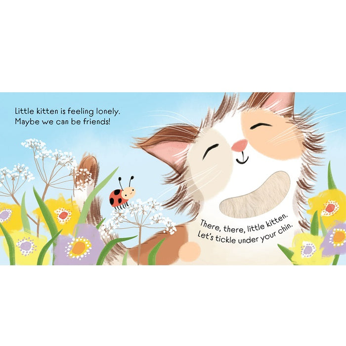 There There Little Kitten Textures Book for Children, Usborne