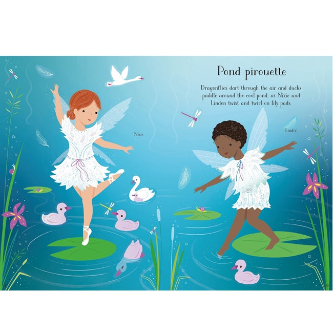 Little Sticker Dolly Dressing Ballet Fairies Sticker Book, Usborne