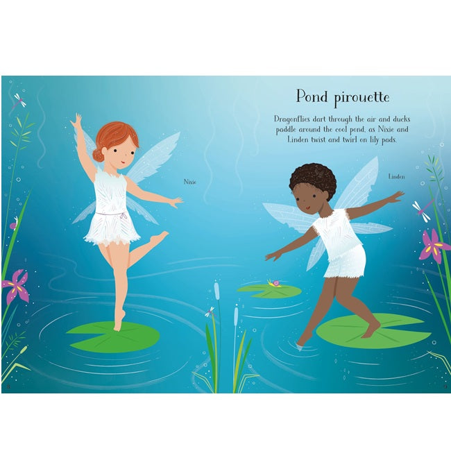 Little Sticker Dolly Dressing Ballet Fairies Sticker Book, Usborne