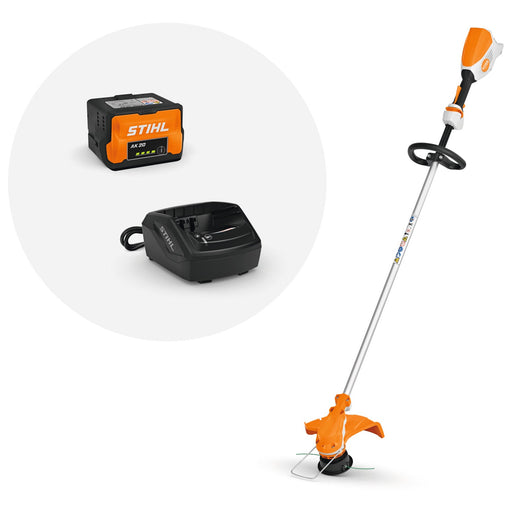 Powerful and lightweight, this battery-powered trimmer features a variable-speed trigger.