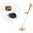 Lightweight and easy-to-use, this battery-powered trimmer is ideal for suburban yards.