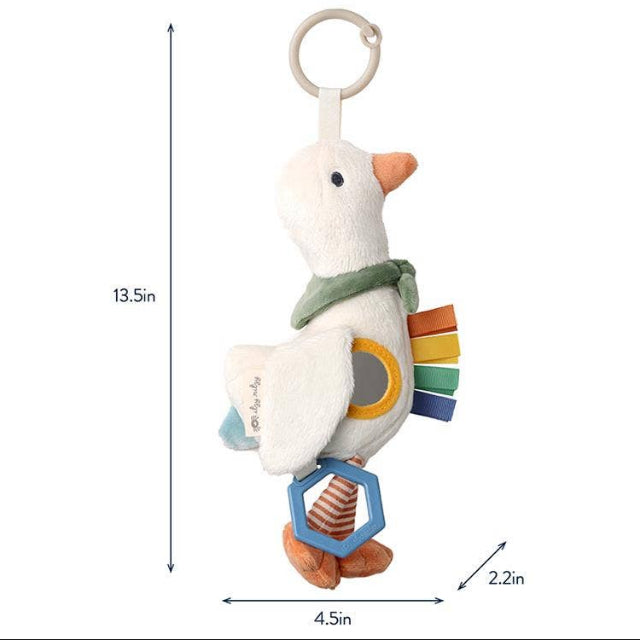 Gracie the Goose Bitzy Traveler Developmental Sensory Toy