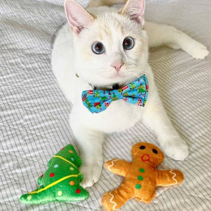 Oh Snap! Gingerbread Man Cat Toy