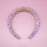 Chunky Padded Sparkly Headband, Assorted Colors