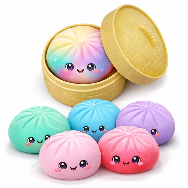 4" Mystery Color Squishy Dumpling