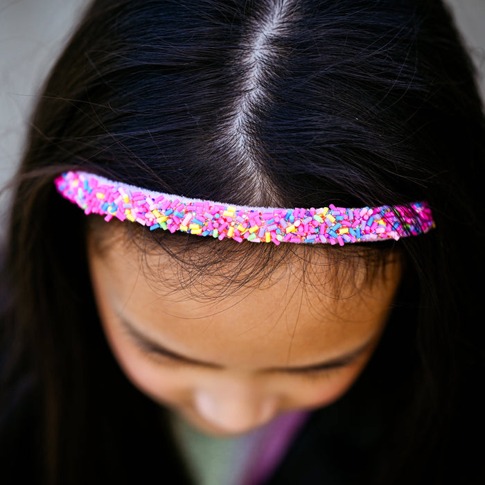 Thin Sprinkles Headband, Assorted Colors