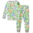 Kid's Soccer Field Organic Cotton Long Sleeve Pajama Set