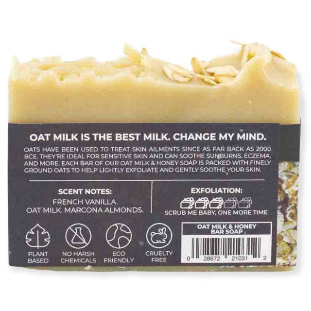 Oat Milk & Honey Handmade Bar Soap