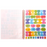 OOLY Artful Notes Reverse Coloring Notebook - Geoscape