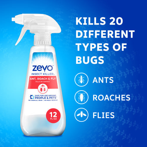 Zevo Multi-Insect Killer - Ant, Roach, & Fly 12oz