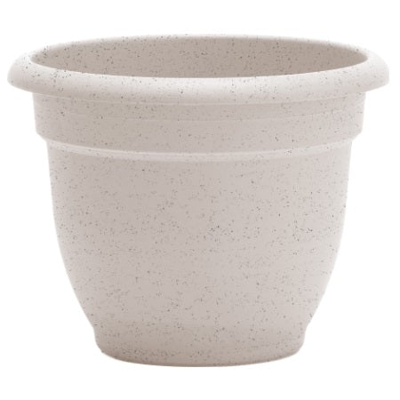 12 inch plant pot white Bloem Ariana 12 in. Vanilla Bean Planter
