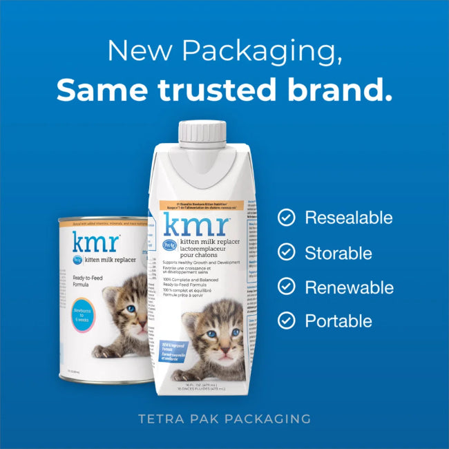 KMR Kitten Milk Replacer Liquid 16 oz