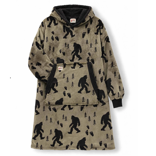 Blanket Hoodie Sasquatch–Oversized Wearable Blanket