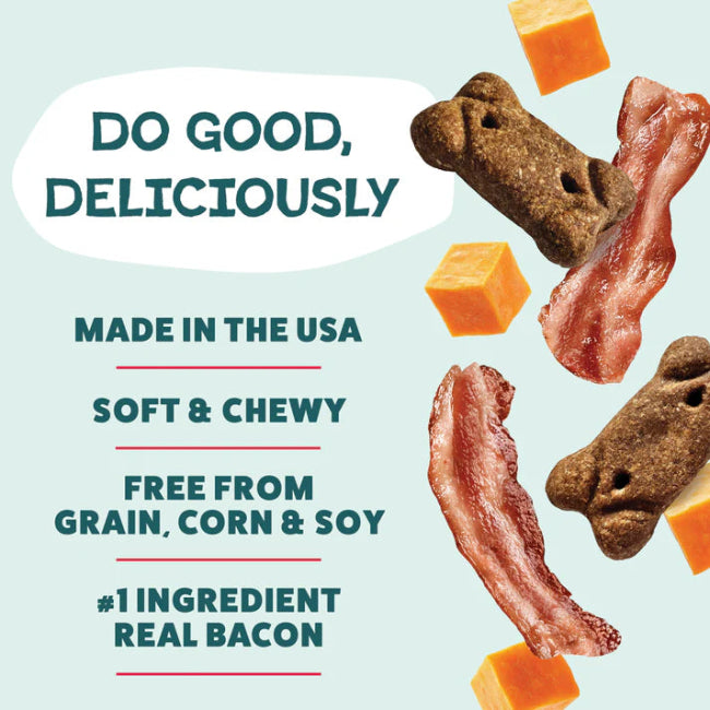 Shameless Pets Bacon Me Crazy Meaty Tenders Soft & Chewy Dog Treats 8oz