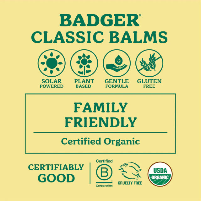 Badger Aromatic Chest Rub Eucalyptus Blend, 0.75-oz Mini Tin