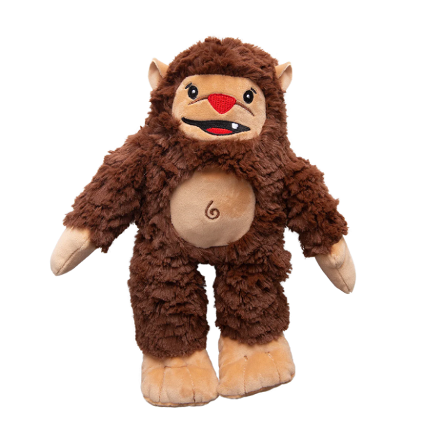 Snugarooz Billy The Bigfoot Dog Toy