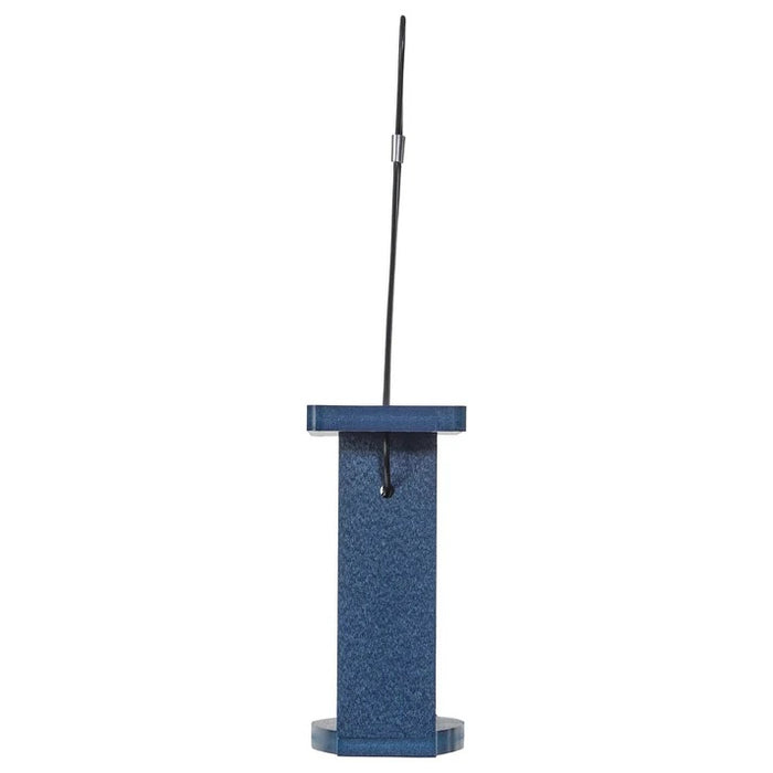 Recycled Plastic Suet Feeder, Blue - Bird's Choice
