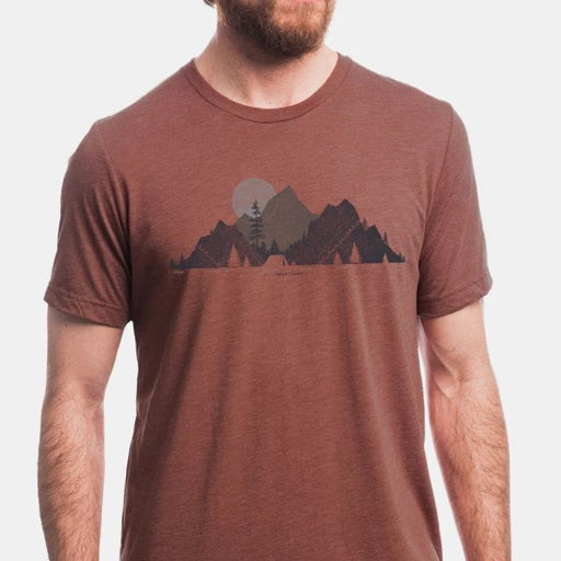 Men's Camp Topo T-Shirt, Heather Clay