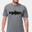 Men's Fish and Forest T-Shirt, Heather Grey