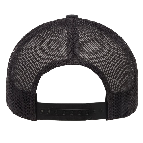 Men's Wild Animals Silhouette Charcoal & Black Trucker Hat