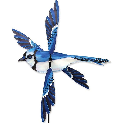 WhirliGig Spinner, Blue Jay 25-inch