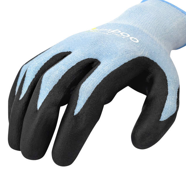 Bellingham ECO Master Bamboo Gardner Nitrile Palm Gloves C5370AC, Assorted Colors