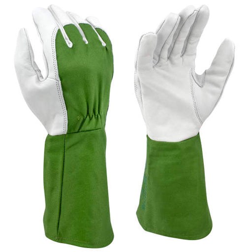 gardening gloves thorn resistant Bellingham Glove Green Thorn Resistant Gauntlet Gloves (Large)