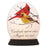 Angel Cardinals Pre-Lit Oval Orb with Resin Base CBC2239 (Assorted)