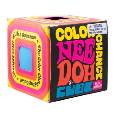 NeeDoh Color Changing Cube, Assorted