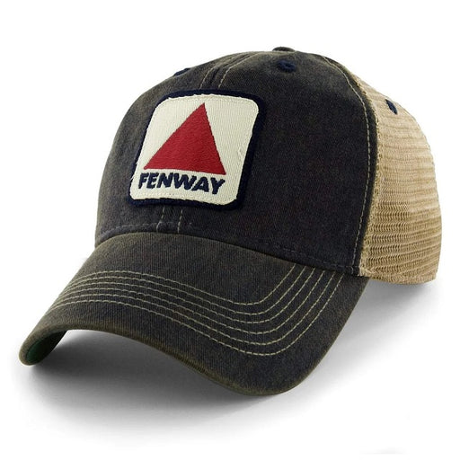 Boston Fenway Patch "Dirty Water" Mesh Trucker Navy Hat