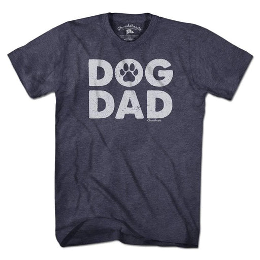 Dog Dad T-shirt, Heather Blue