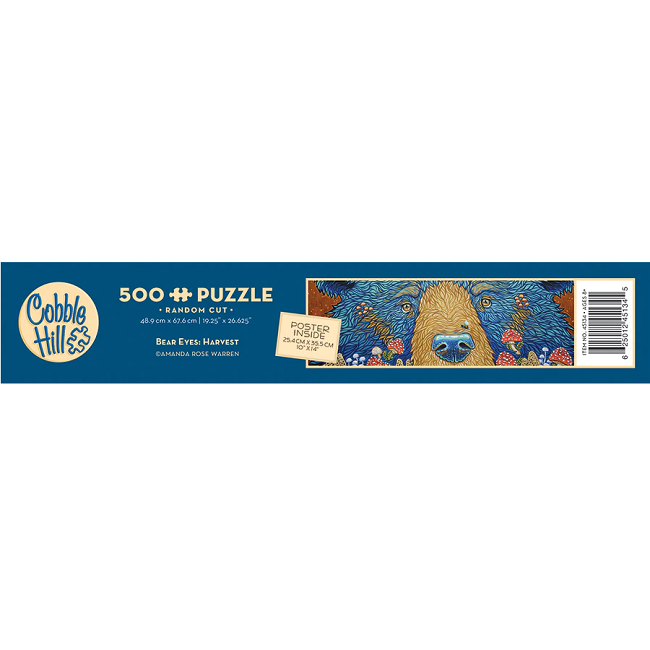 Cobble Hill 500 Piece Jigsaw Puzzle, Bear Eyes