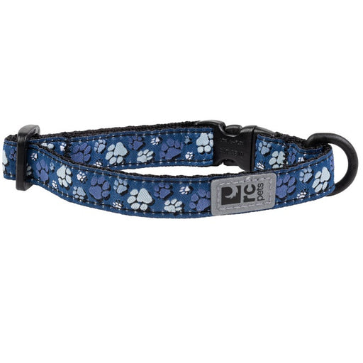 RC Pets Breakaway Kitty Collar - Tracks, Blue