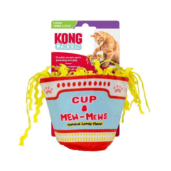 KONG Crackle Noodle Cat Toy