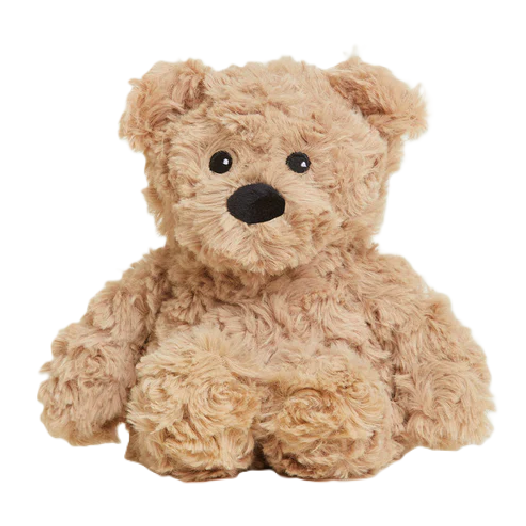 Brown Curly Bear Junior Warmies