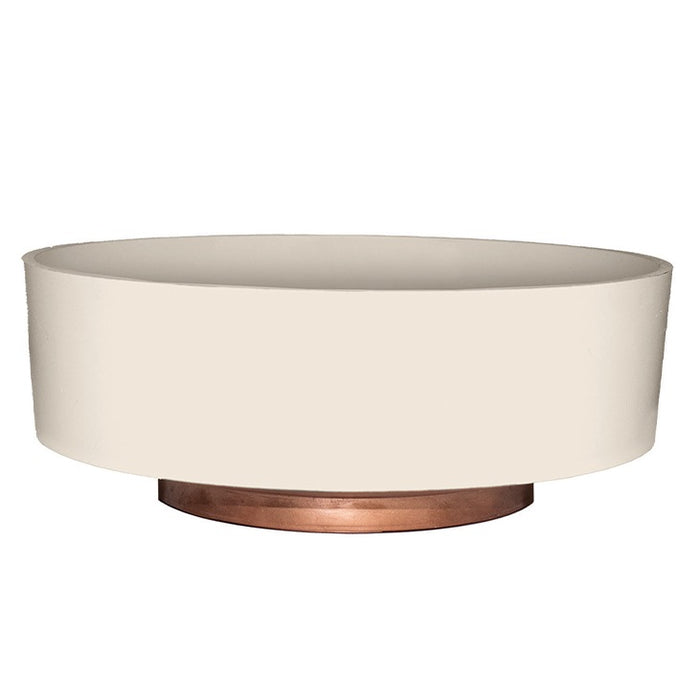 Capri Bowl Succulent Planter, 8" Round - The HC Companies