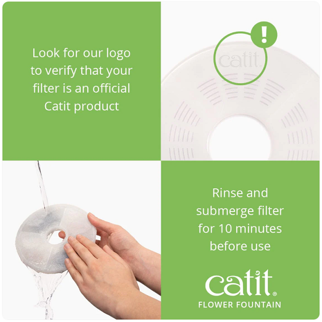 Catit Flower Fountain Pet Drinking Fountain