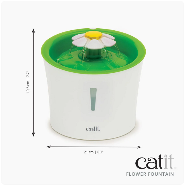 Catit Flower Fountain Pet Drinking Fountain