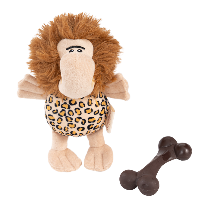 Territory Caveman 2 in 1 Chew Bone Dog Toy