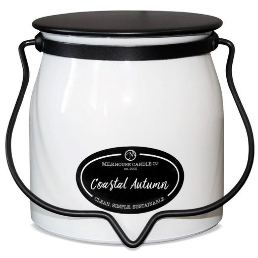 Milkhouse Creamery Collection Soy Candle: Coastal Autumn, 16-oz. Butter Jar