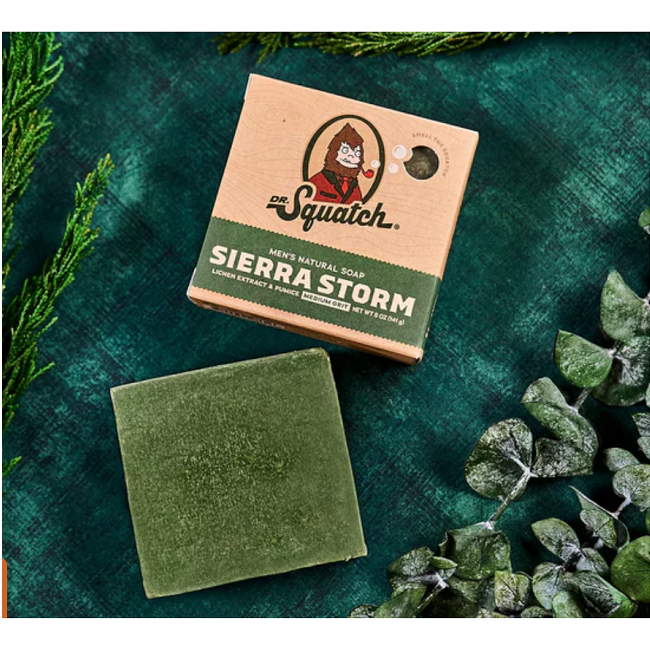 Dr. Squatch 5-oz. Bar Soap, Sierra Storm