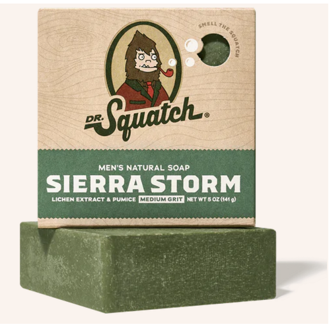 Dr. Squatch 5-oz. Bar Soap, Sierra Storm