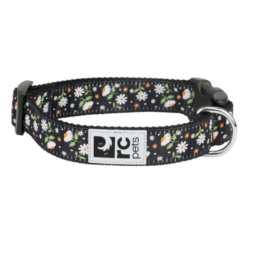 RC Pets Patterned Adjustable Clip Collar, Daisies