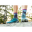 Women's Bear Town Micro Crew Lightweight Hiking Socks, Purple