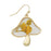 Toadstool Dried Flower Earring